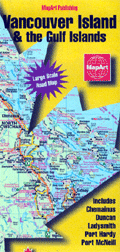MapArt Vancouver Island & The Gulf Islands