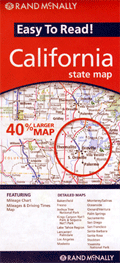 Rand McNally California Easy to Read