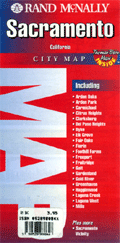 Sacramento - Rand McNally Map