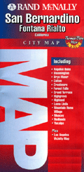 San Bernardino - Rand McNally Map