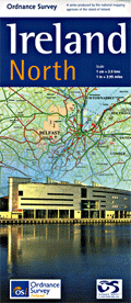Ireland North - Ordnance Survey Map
