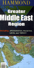 Greater Middle East Region Map - Hammond