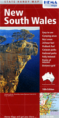 New South Wales Handy Map - HEMA